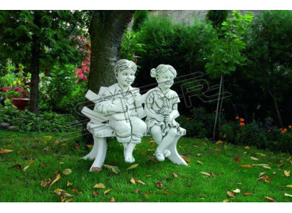 Fille Assise Figure Statue Figures Sculpture Statues Jardin